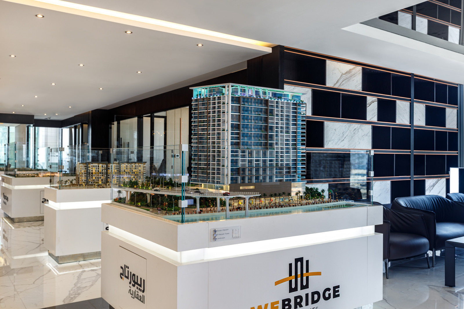 Reportage properties Abu-Dhabi office.