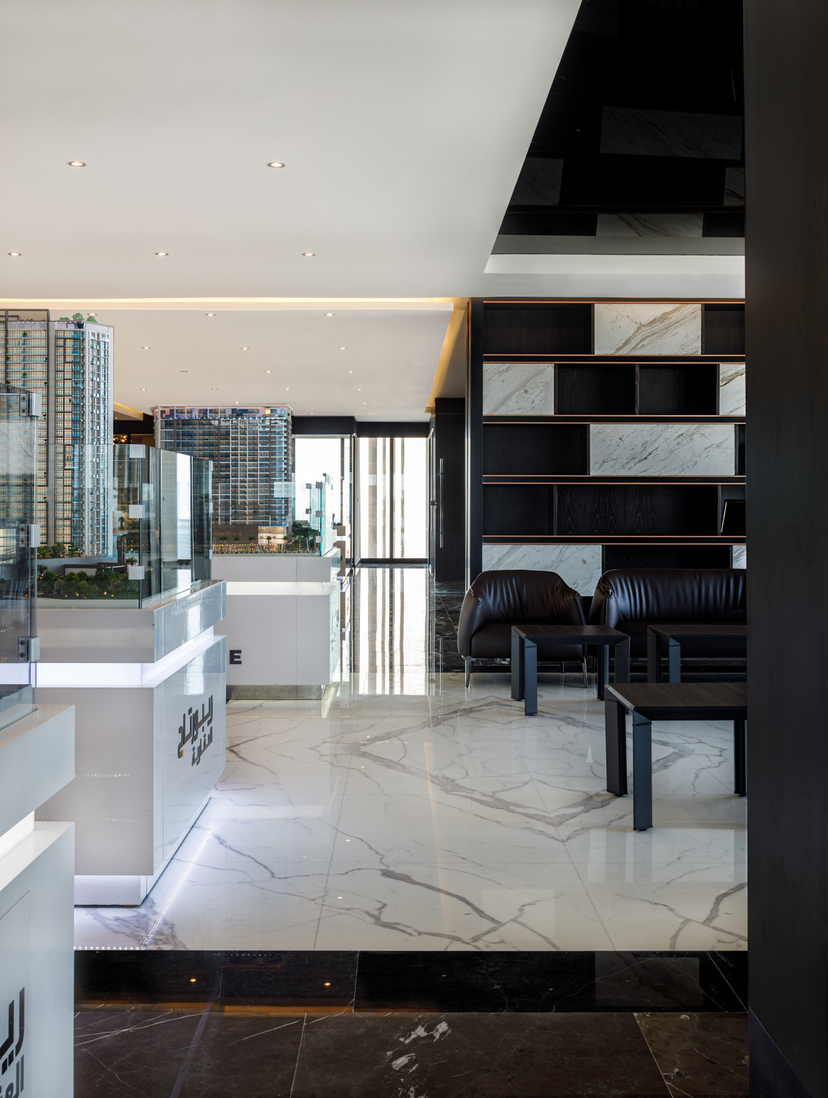 Reportage properties Abu-Dhabi office.