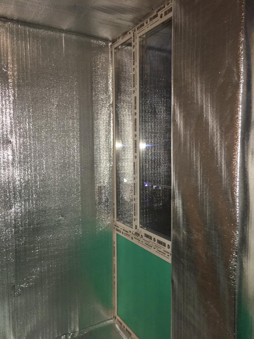 Балкон утепление