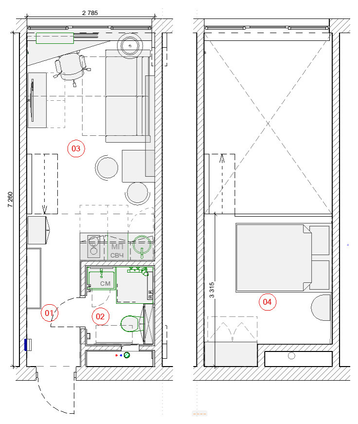 Апартаменты Лофт Вольный