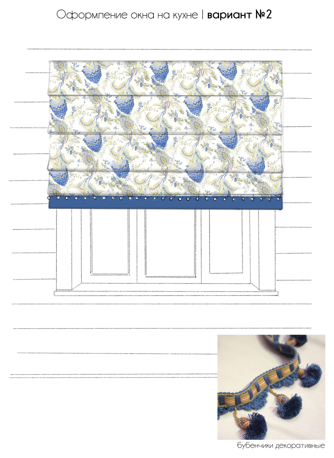 Эскизы штор