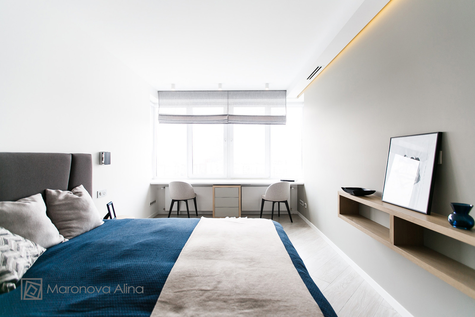 Contemporary appartment in grey shades