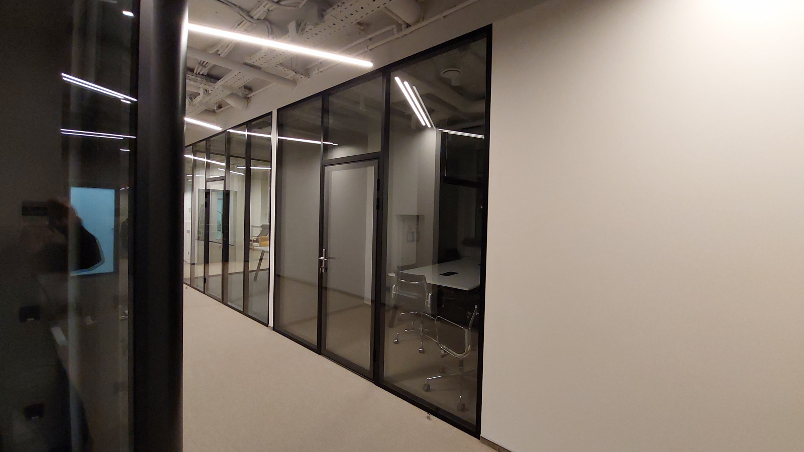 Перегородки Nayada для компании ООО «АМ-интеллектуальные технологи