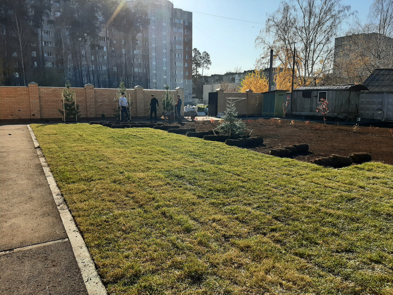 ландшафтный дизайн частного дома