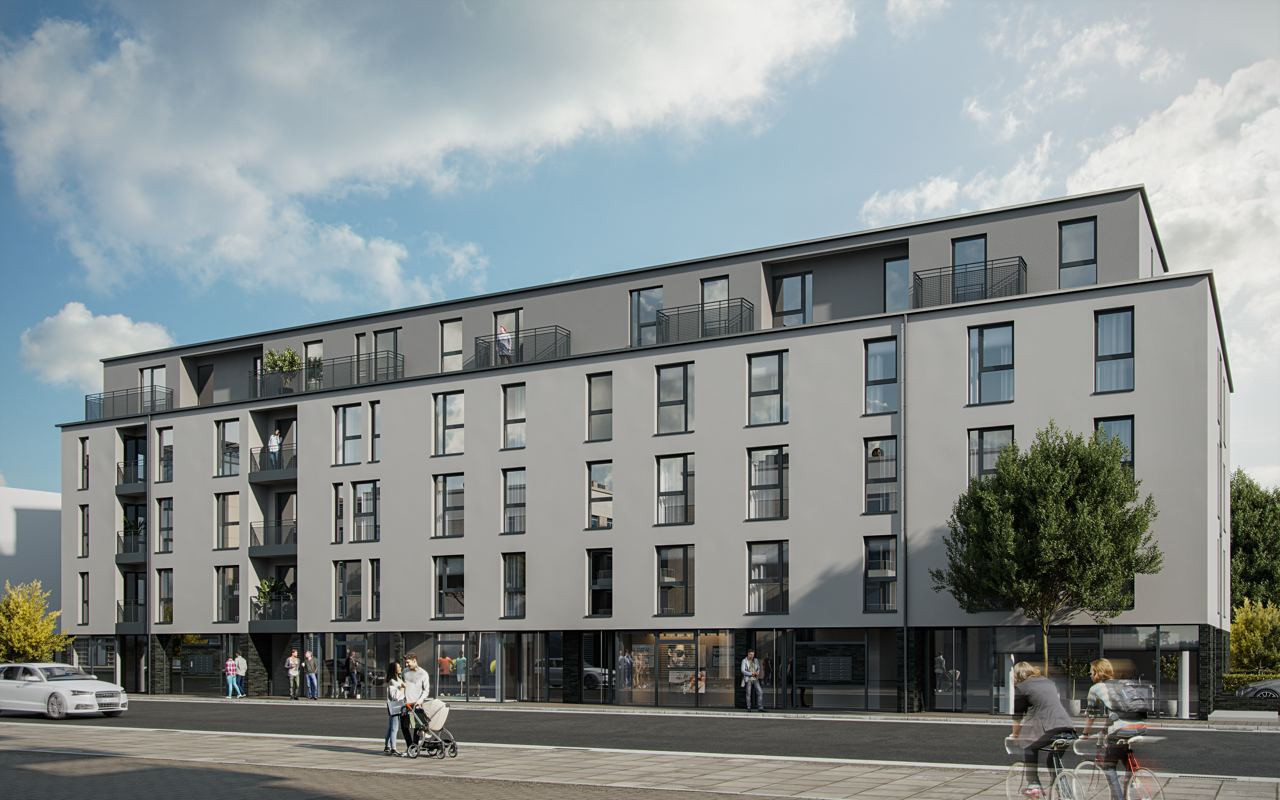 Neubau einer Wohnanlage