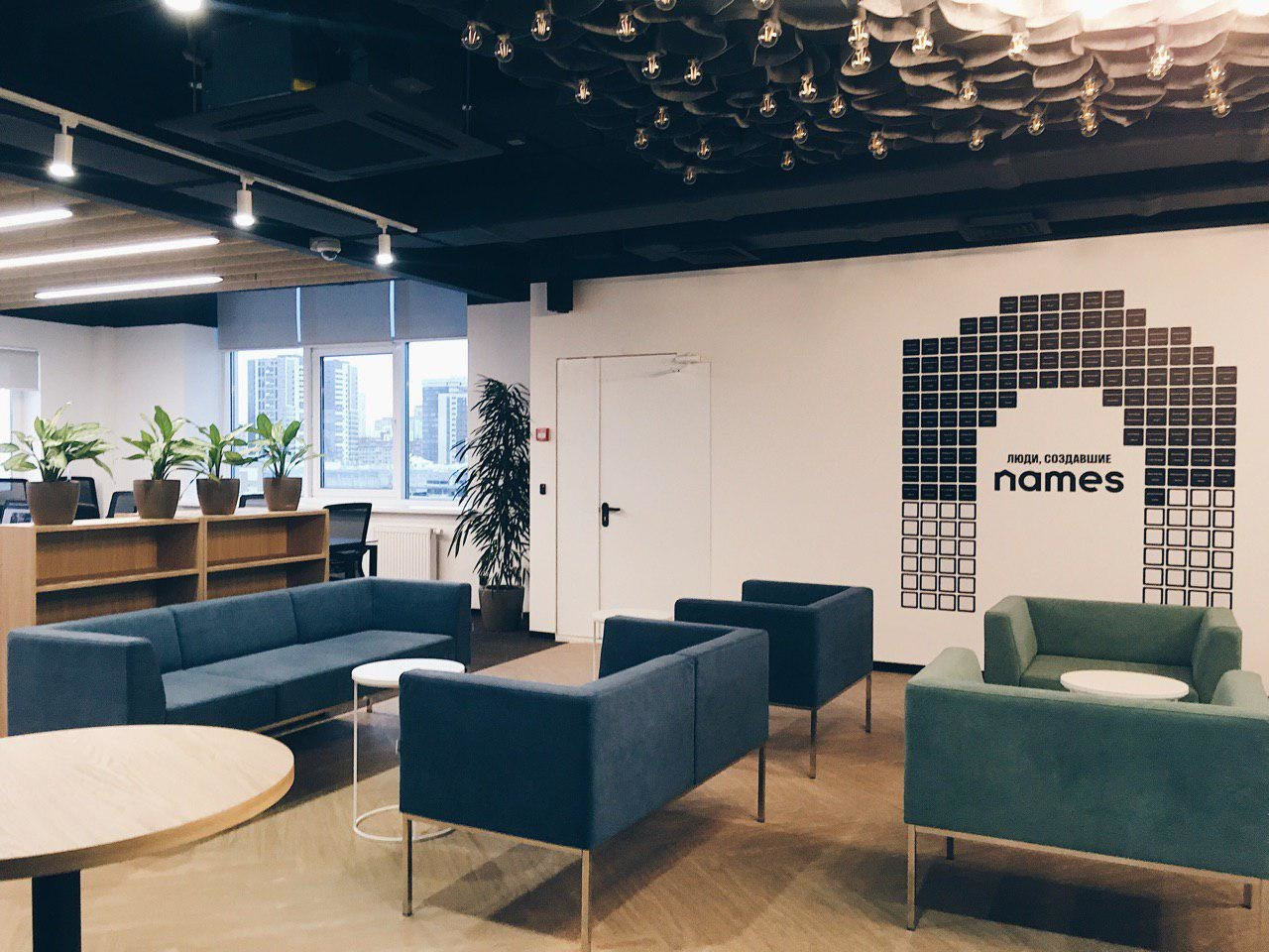 "NAMES" сеть коворкингов