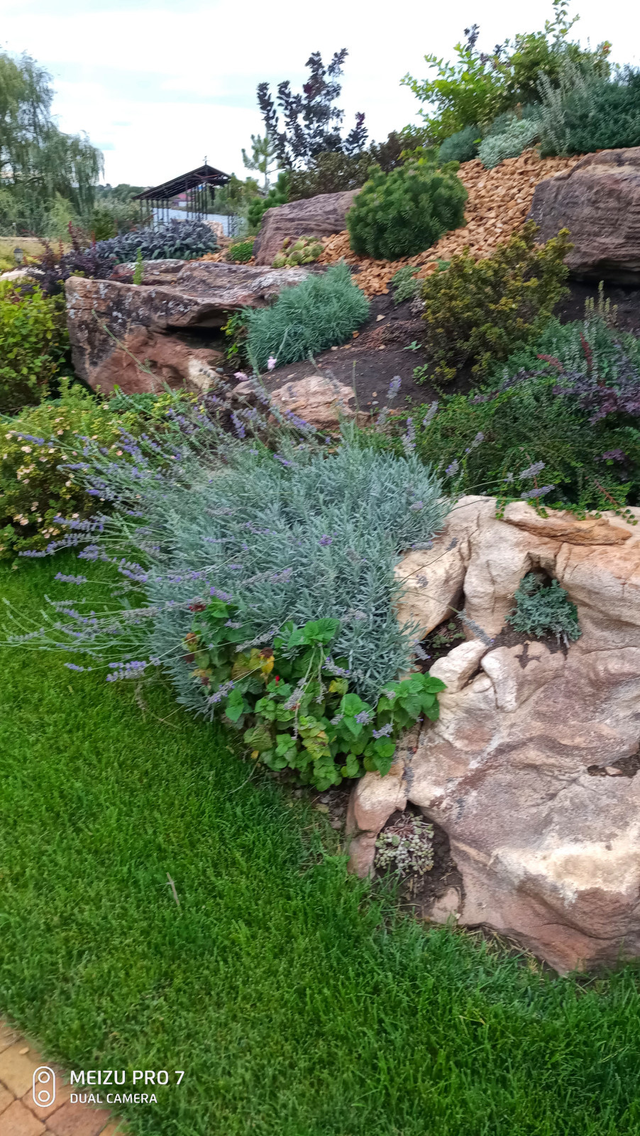 Альпинарий и водопад