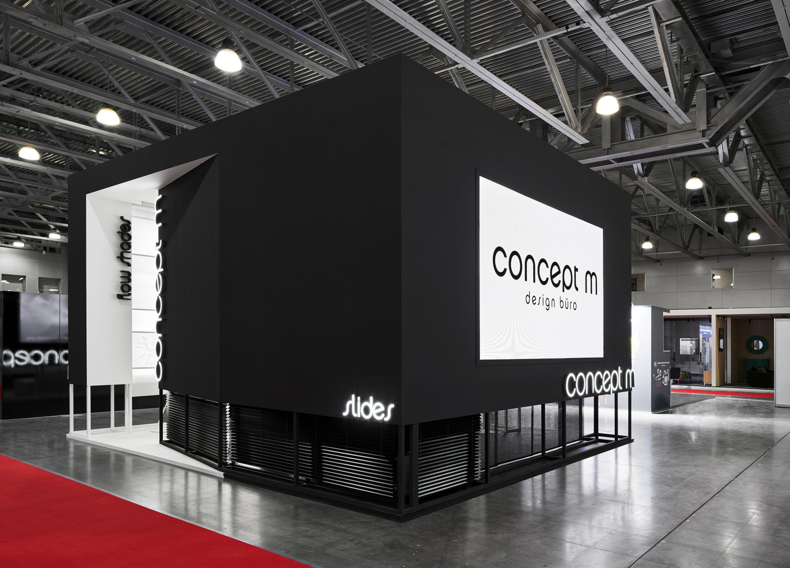 BATIMAT 2020 выставочный павильон производителя японских штор