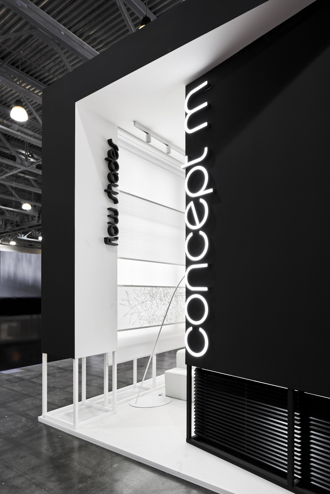 BATIMAT 2020 выставочный павильон производителя японских штор