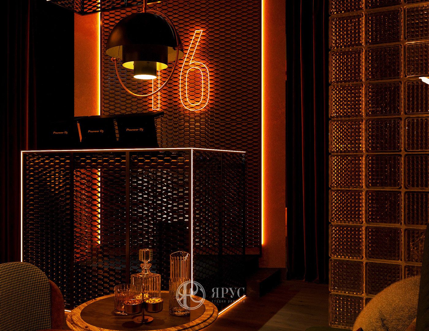 Дизайн-проект Bar 16