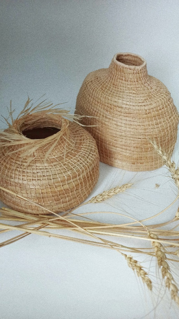 Декор из липового лыка