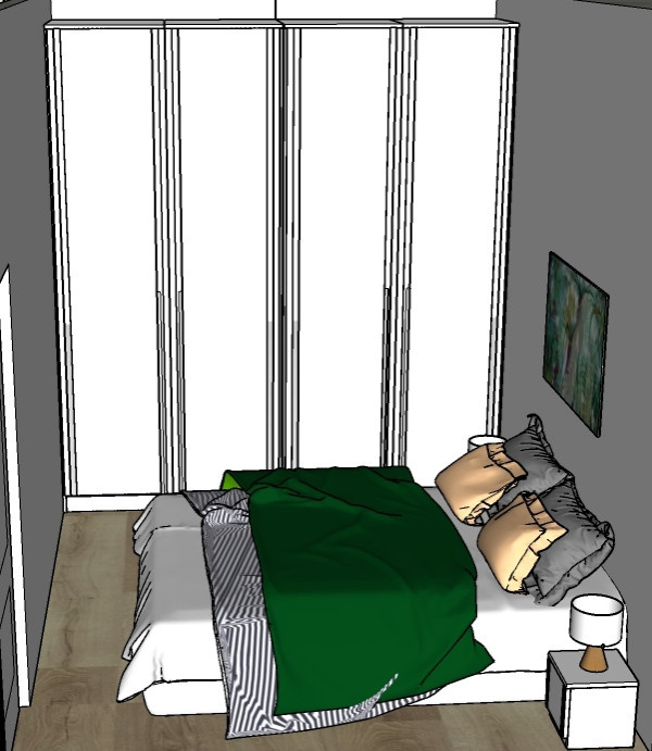 Небольшая квартира для семьи из 2-ух человек