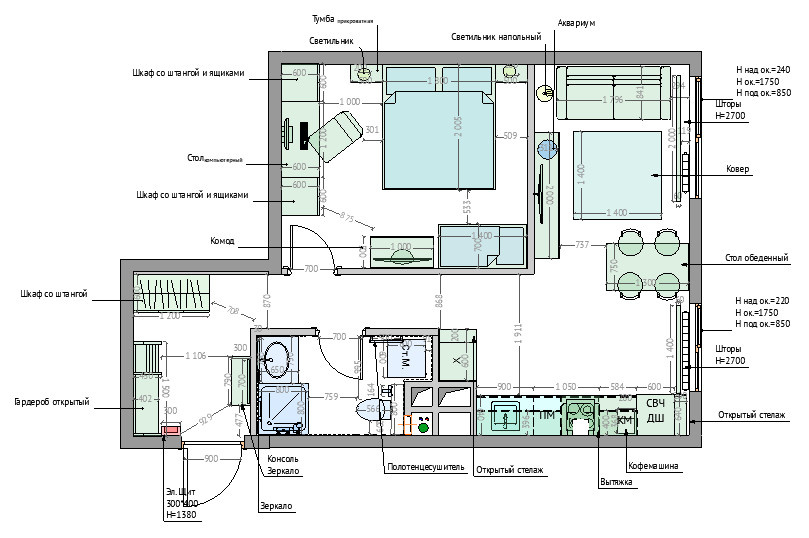 Планировочное решение