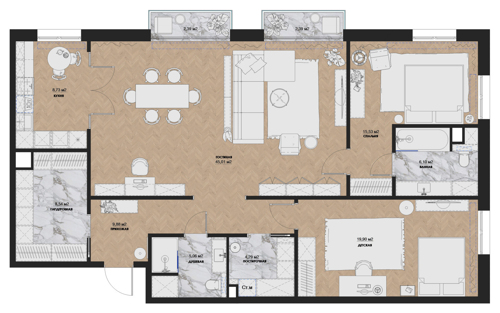 ЖК Полянка/44