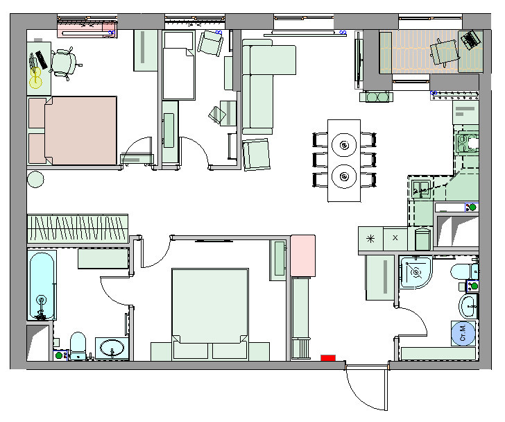 Планировочное решение