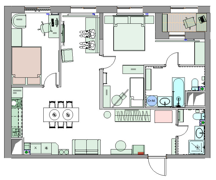 Планировочное решение