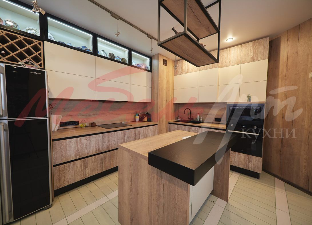 Кухонный гарнитур в современном стиле 30