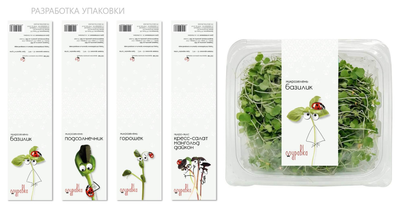 Разработка фирменного стиля для городской мини-фермы «Зеленый ряд»