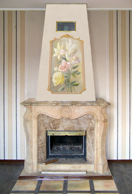 Обложка проекта: Роспись камина