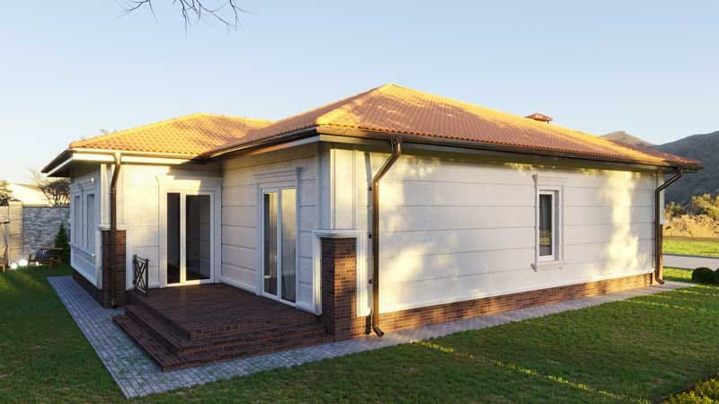 Обложка проекта: Одноэтажный дом