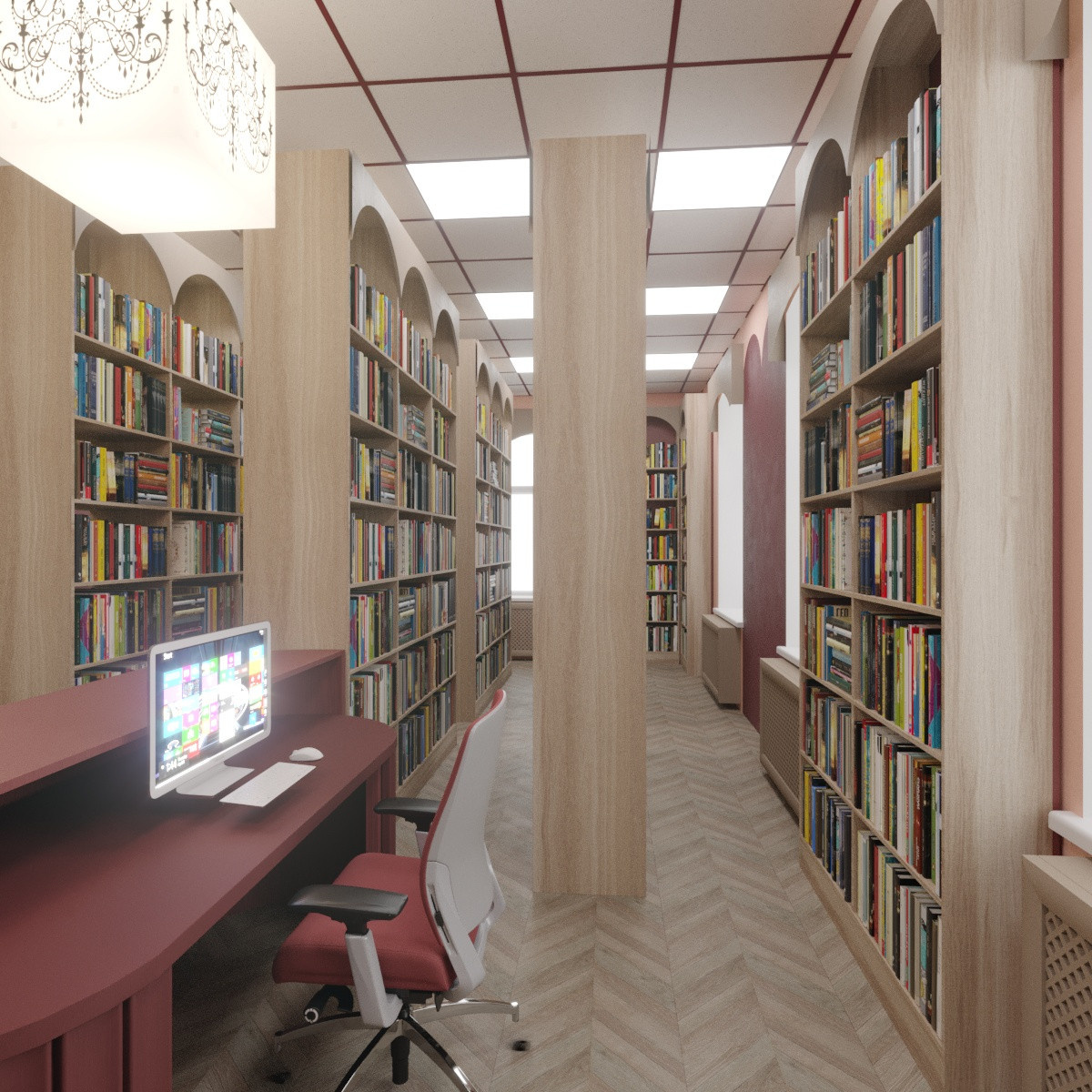 Центральная библиотека г. Чердынь .Пермский край