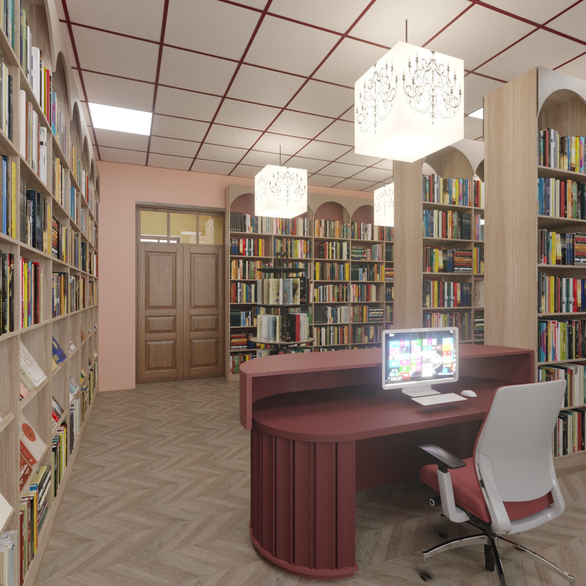 Центральная библиотека г. Чердынь .Пермский край