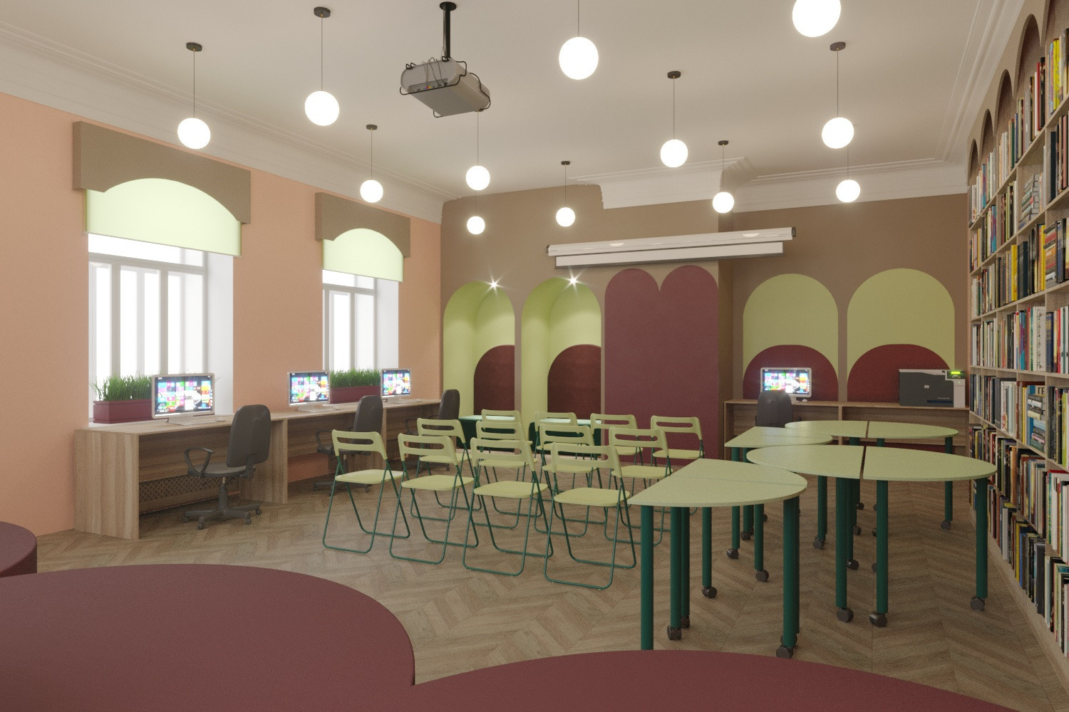 Центральная библиотека г. Чердынь .Пермский край