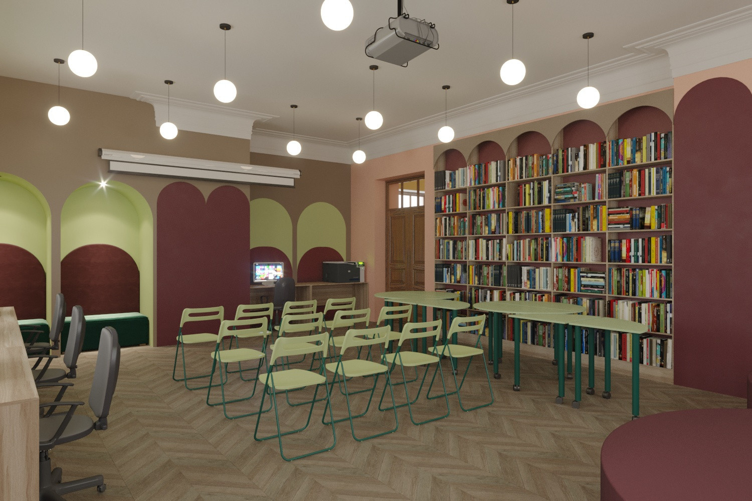 Центральная библиотека г. Чердынь .Пермский край