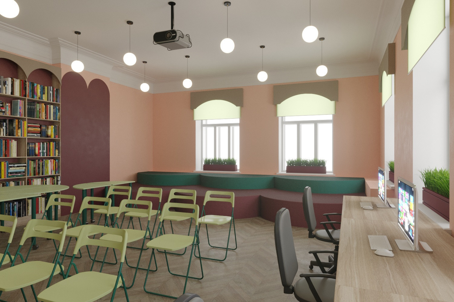 Центральная библиотека г. Чердынь .Пермский край