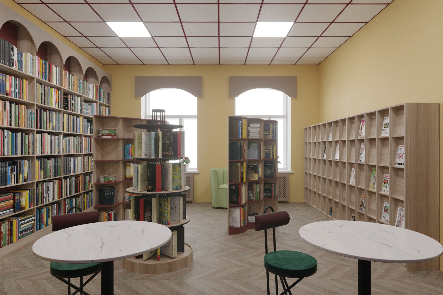 Центральная библиотека г. Чердынь .Пермский край