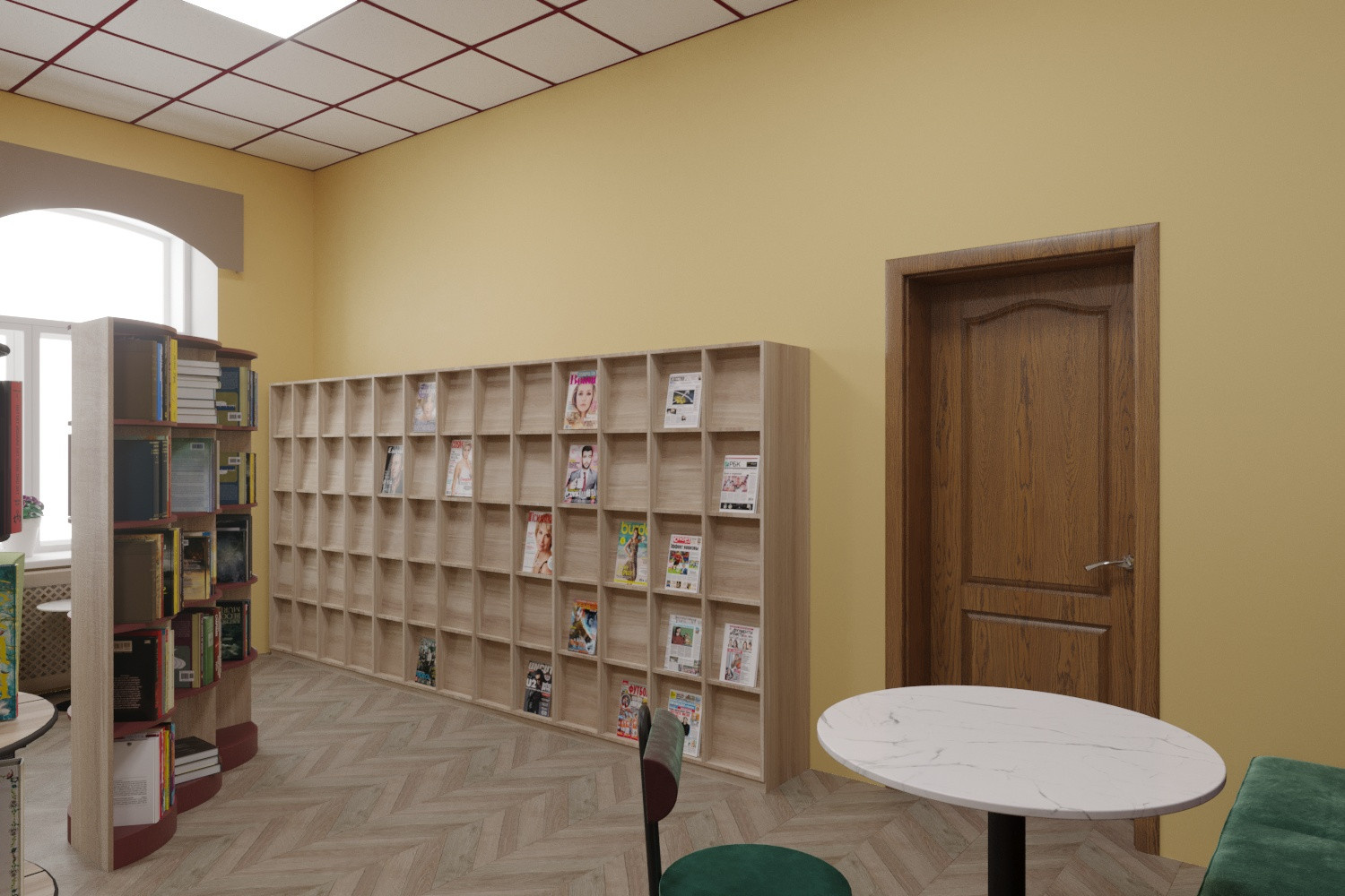 Центральная библиотека г. Чердынь .Пермский край