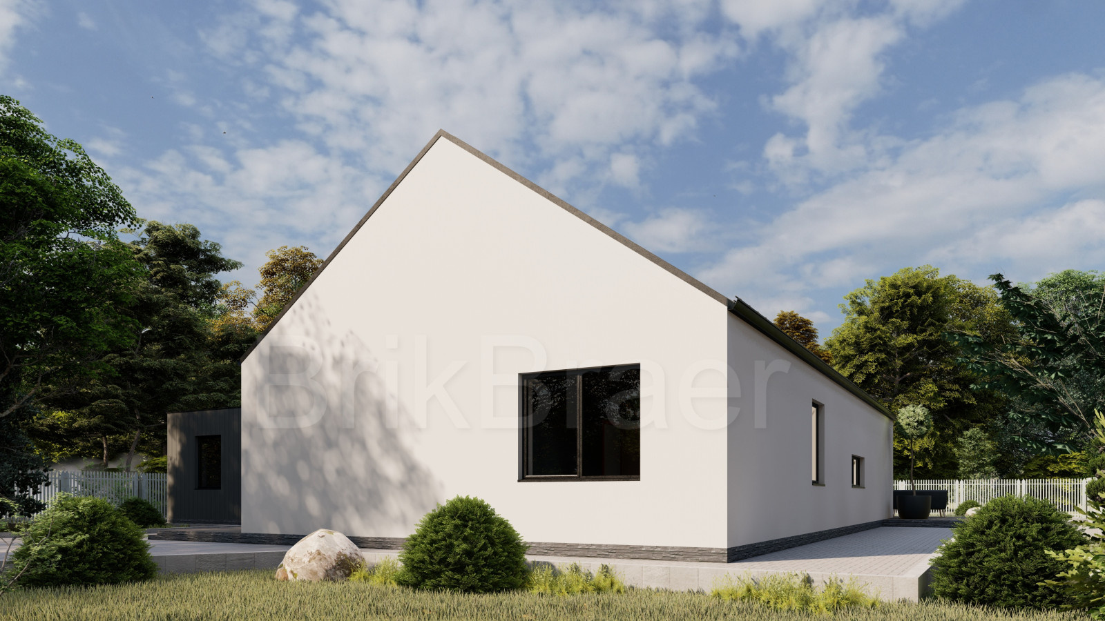 Проект №152 в стиле Барнхаус площадью 287 м2