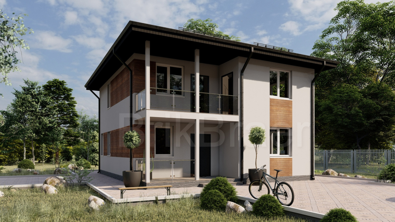 Проект №157 двухэтажного дома