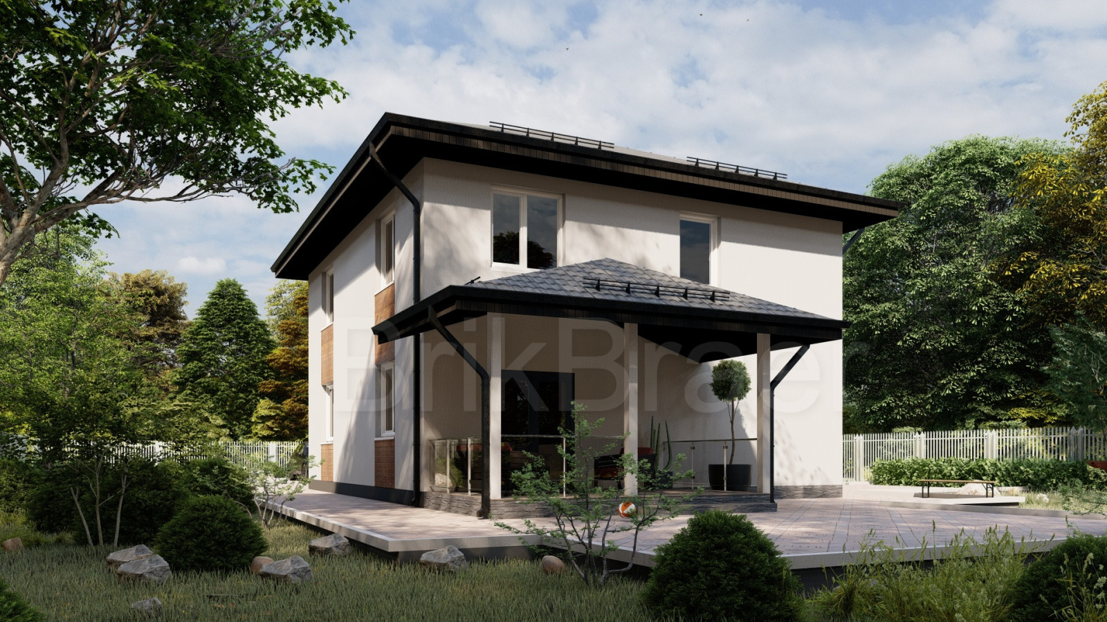 Проект №157 двухэтажного дома