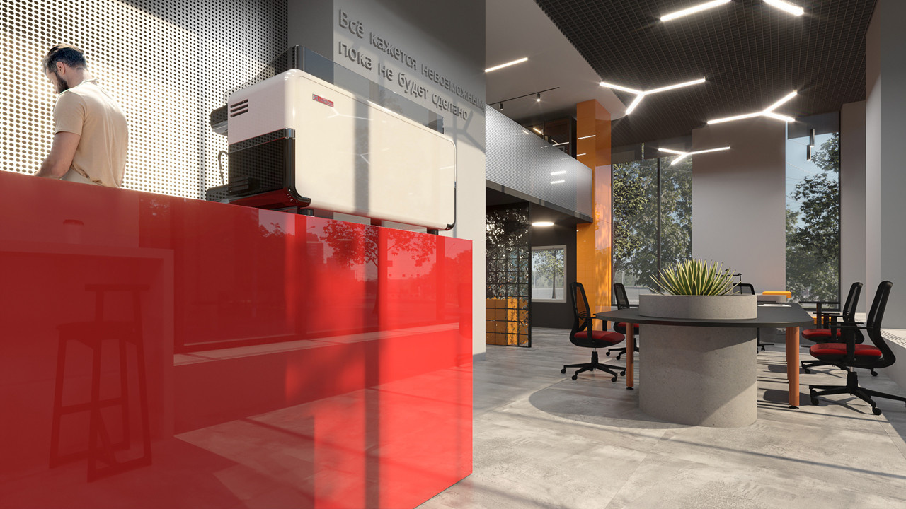 Дизайн коворкинга в Москве