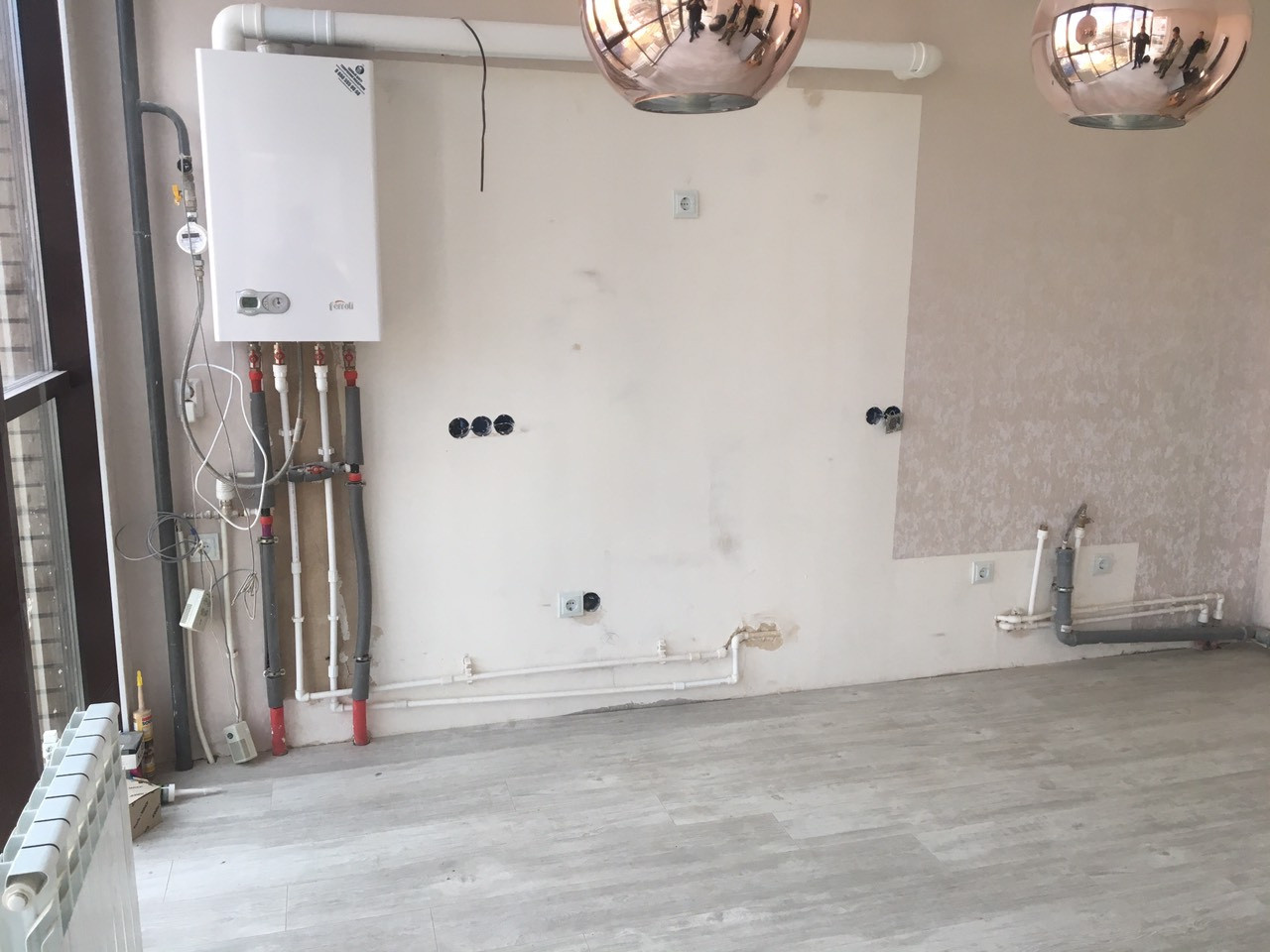 До установки