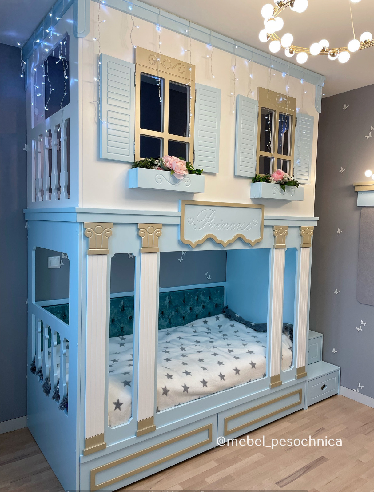 Стильная детская комната в французском стиле La duree