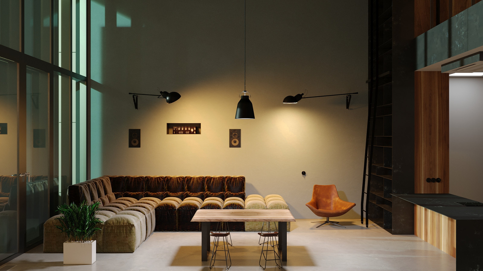 Студия в стиле Loft
