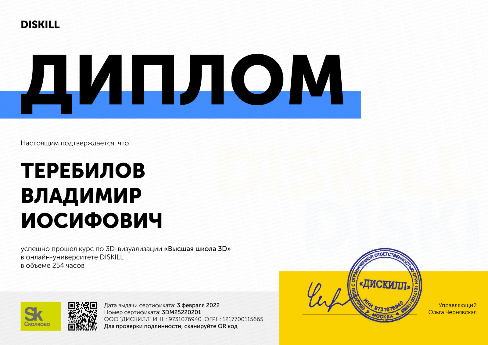 Сертификаты