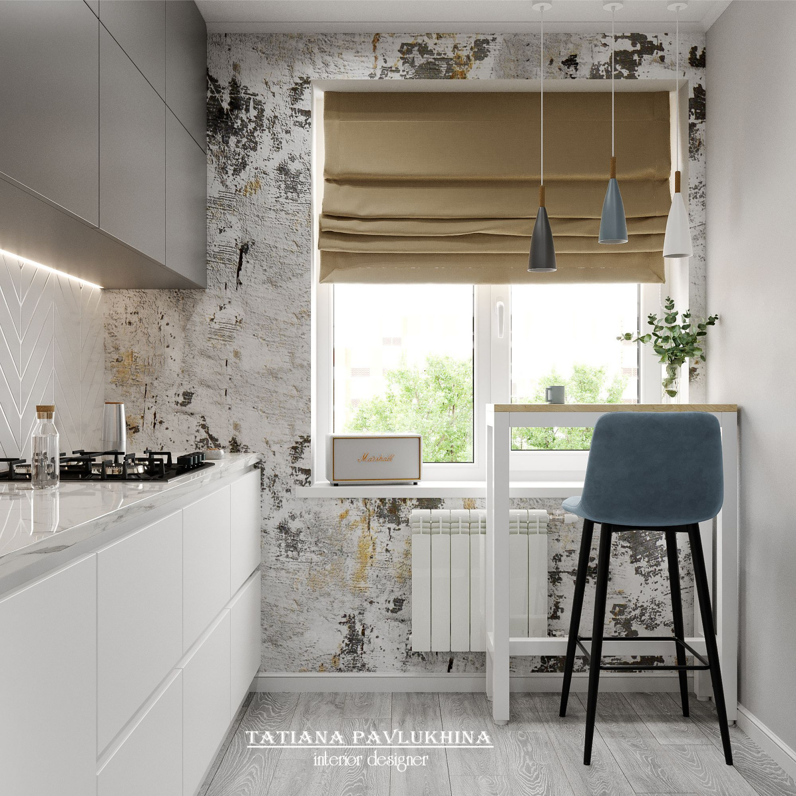 Обложка проекта: г.Москва скандинавский стиль