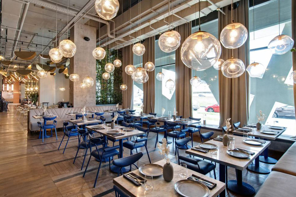 Обложка проекта: Ресторан-кафе "Полет"