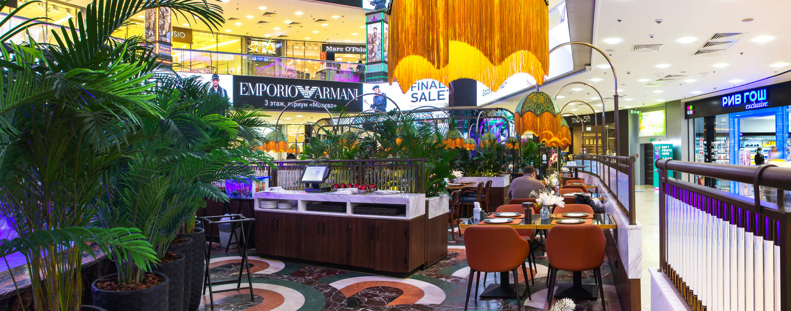 Площадь Киевского Вокзала, д. 2, ТРЦ Европейский, 1 этаж, Атриум Москва