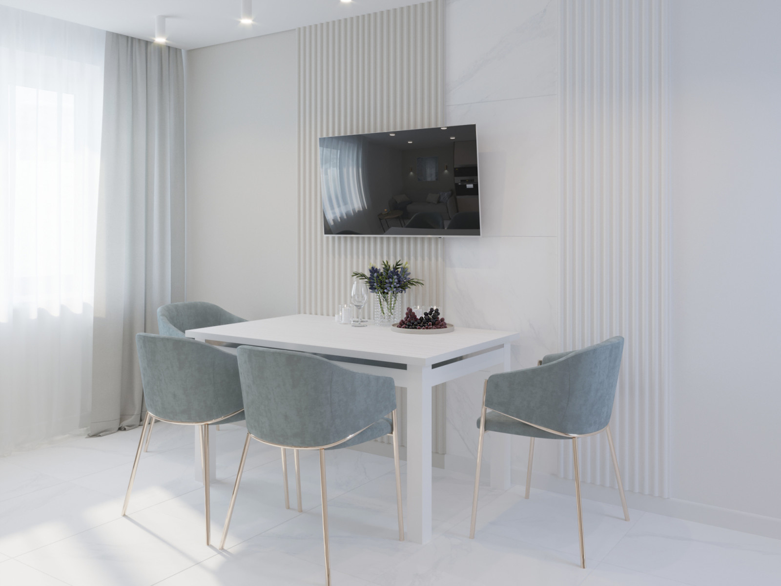 Кухня-гостинная