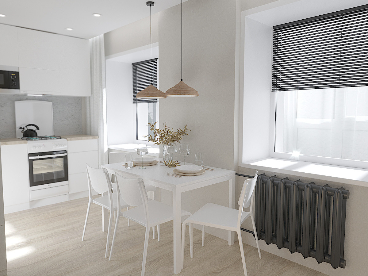 Кухня-гостинная