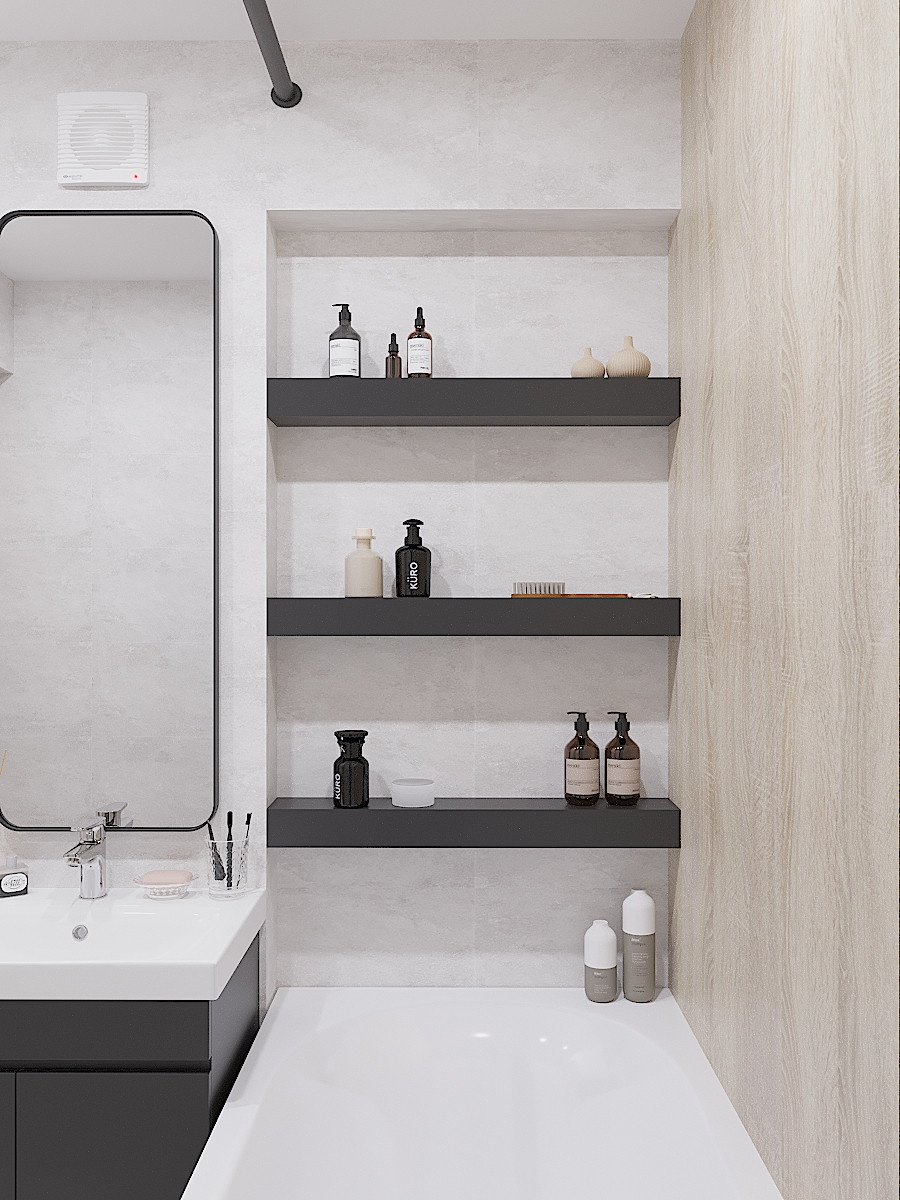 Обложка проекта: Проект квартиры 33 м2