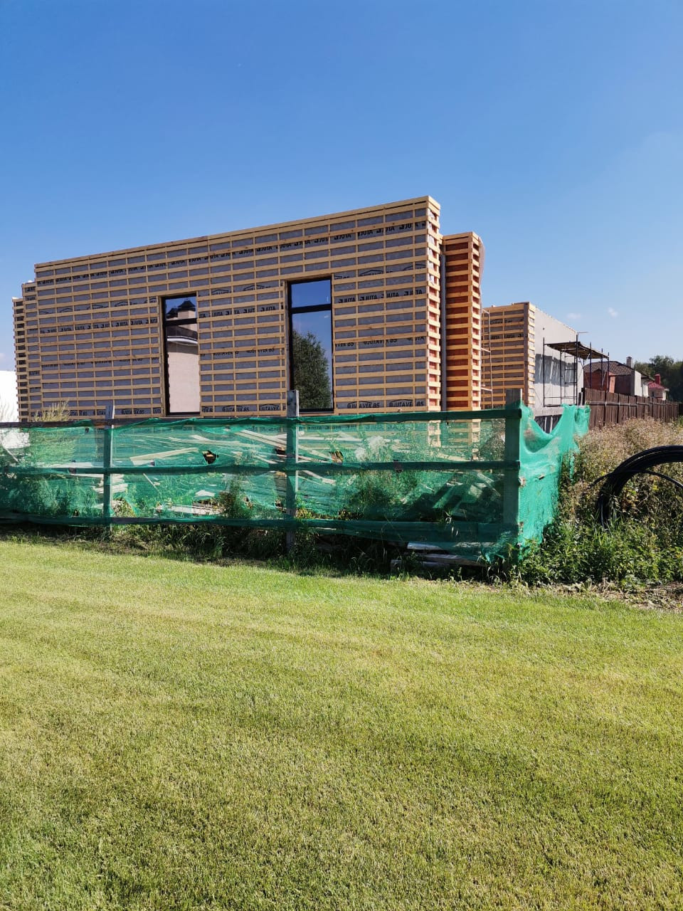 Дизайн фасадов в поселке Снегири