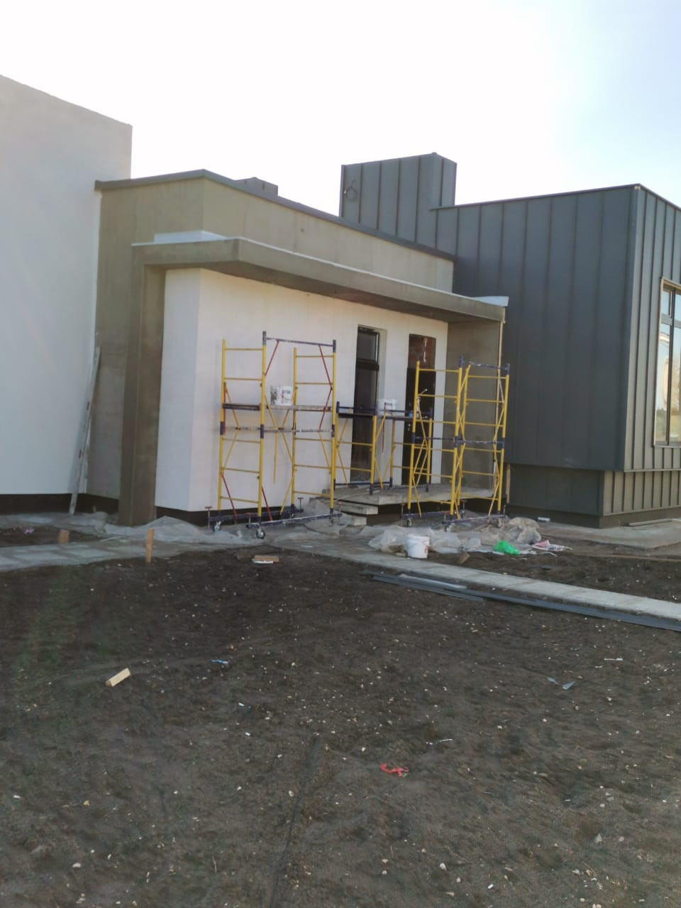 Дизайн фасадов в поселке Снегири