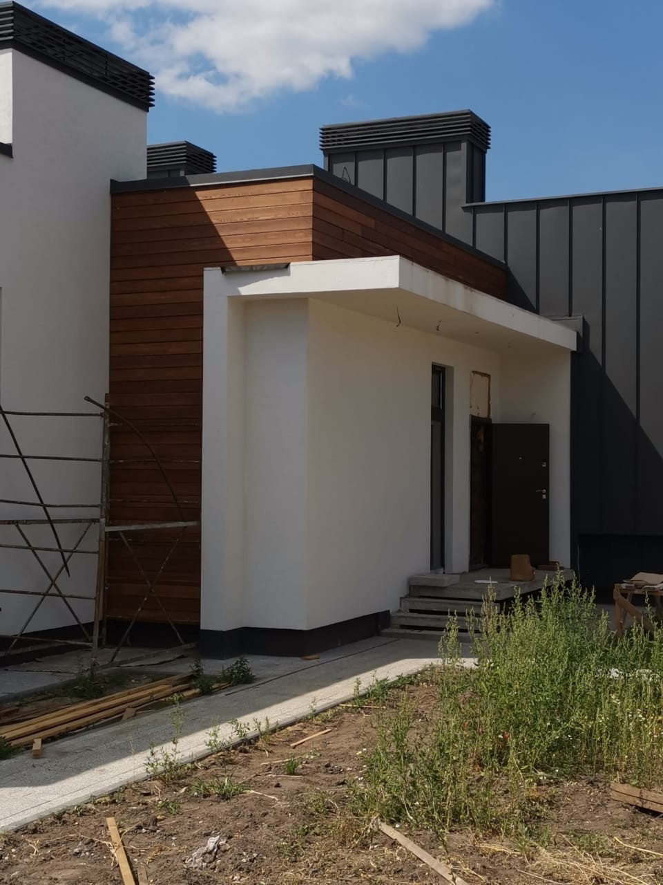 Дизайн фасадов в поселке Снегири