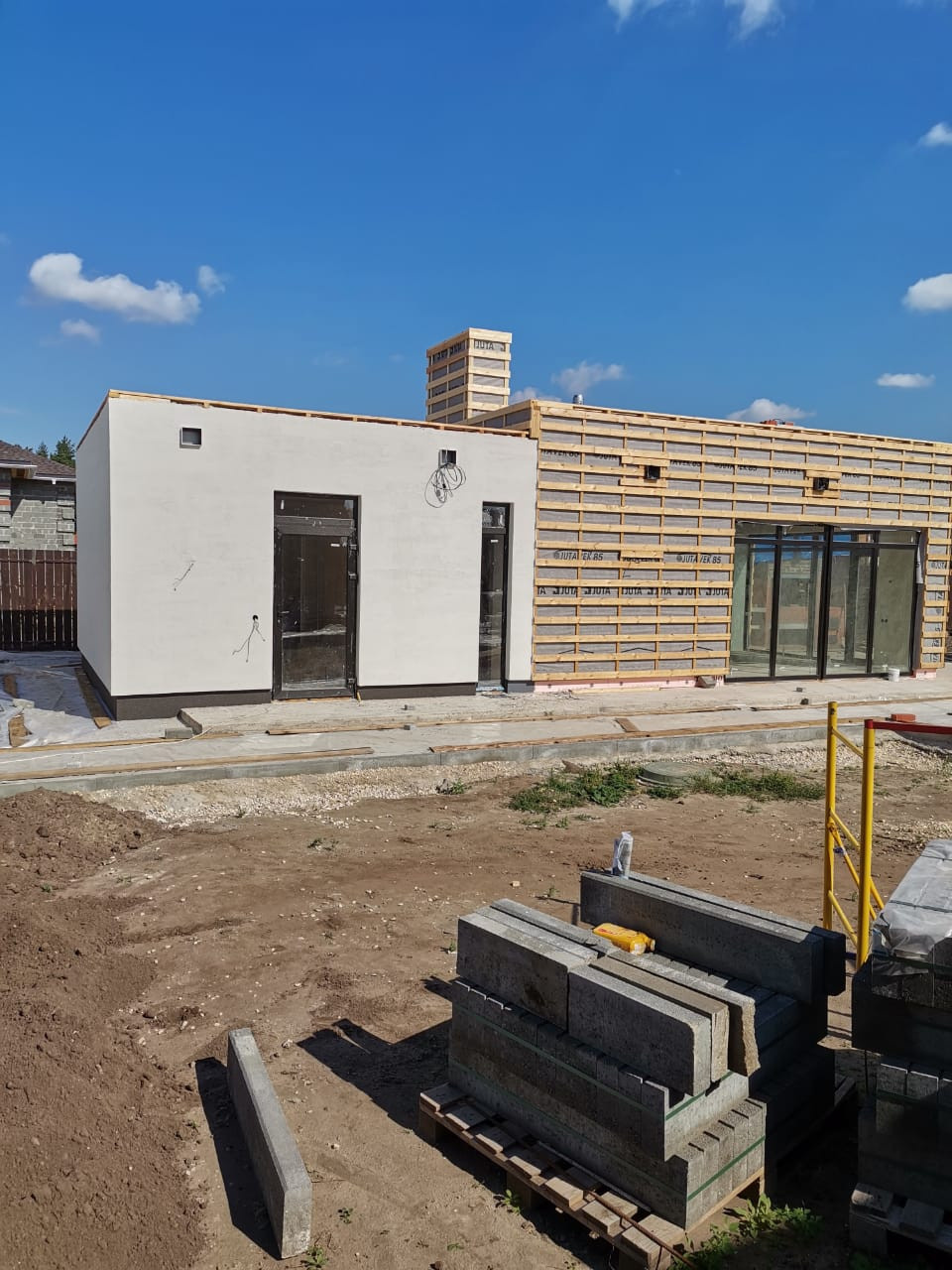 Дизайн фасадов в поселке Снегири