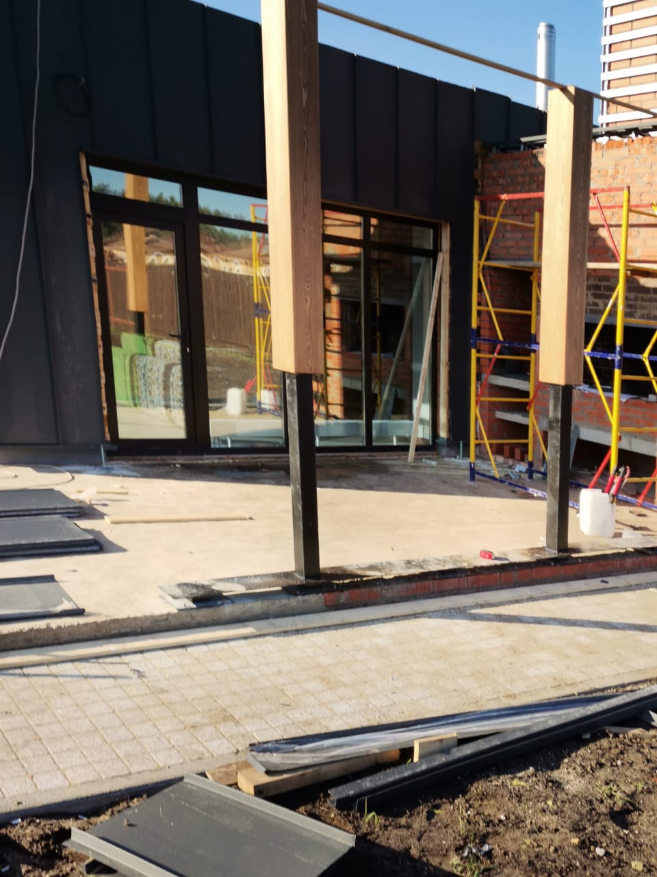 Дизайн фасадов в поселке Снегири